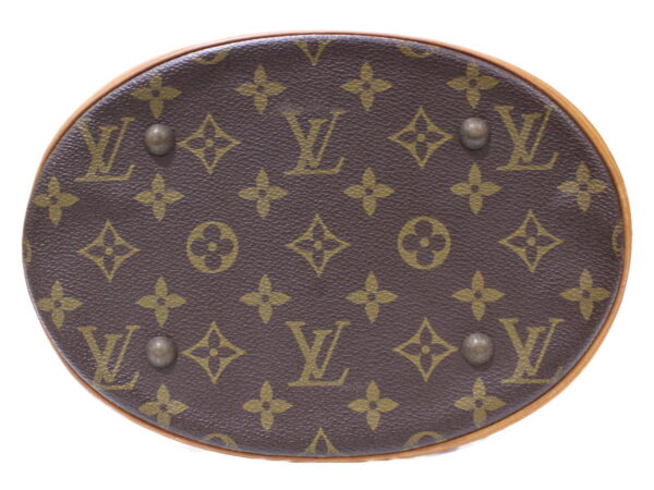 imgrc0086354537 Louis Vuitton Petit Bucket PM Monogram Canvas Shoulder Bag Brown