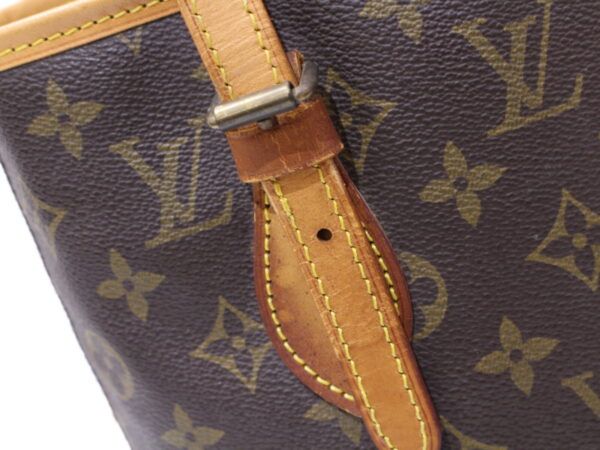 imgrc0086354542 Louis Vuitton Petit Bucket PM Monogram Canvas Shoulder Bag Brown