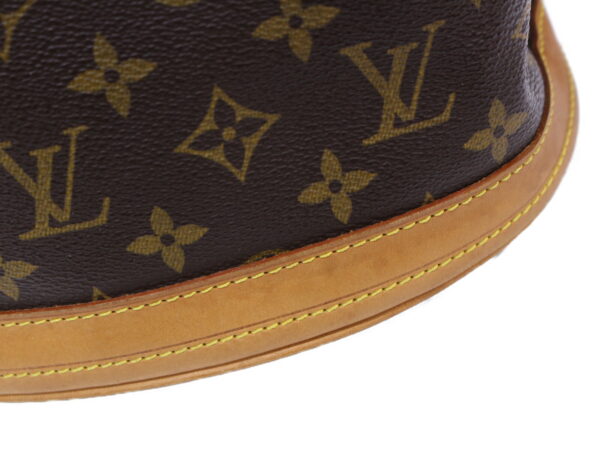 imgrc0086354587 Louis Vuitton Petit Bucket PM Monogram Canvas Shoulder Bag Brown