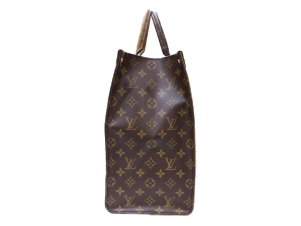 imgrc0086398034 Louis Vuitton On The Go GM Giant Reverse Canvas Tote Bag Brown