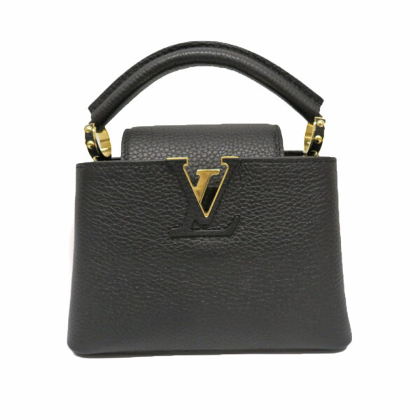 imgrc0086419472 Louis Vuitton Capucines Mini 2Way Handbag Noir