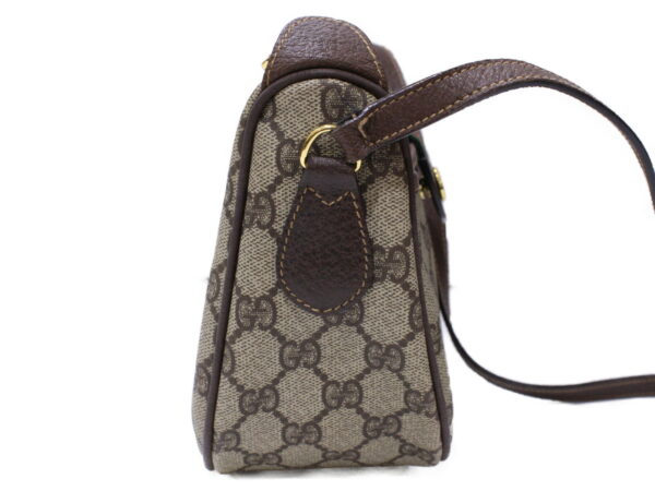 imgrc0086441456 Gucci Sherry Line GG Canvas Shoulder Bag Beige Brown