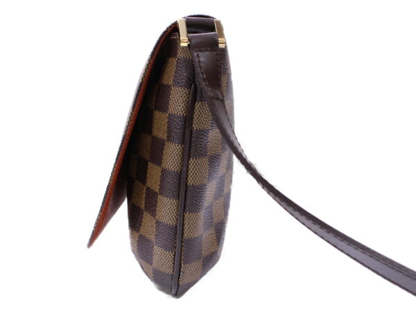 imgrc0086442224 Louis Vuitton Musette Tango Damier Canvas Shoulder Bag Brown