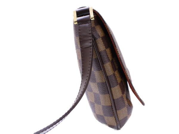 imgrc0086442225 Louis Vuitton Musette Tango Damier Canvas Shoulder Bag Brown