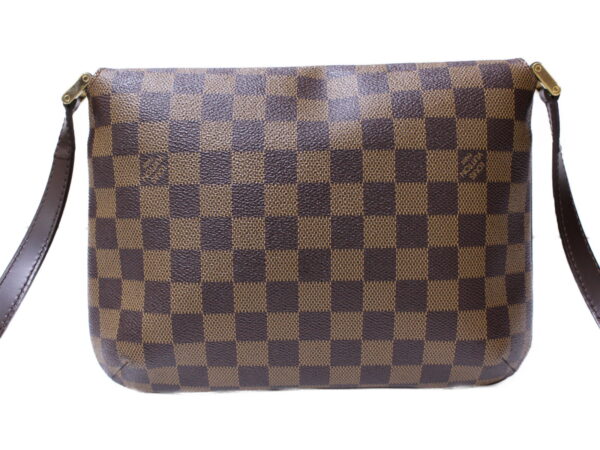 imgrc0086442226 Louis Vuitton Musette Tango Damier Canvas Shoulder Bag Brown