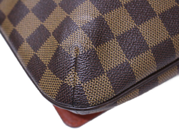 imgrc0086442230 Louis Vuitton Musette Tango Damier Canvas Shoulder Bag Brown