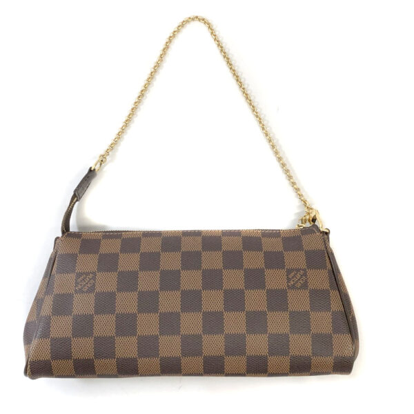 imgrc0086446628 Louis Vuitton Eva Damier Ebene Shoulder Bag Brown