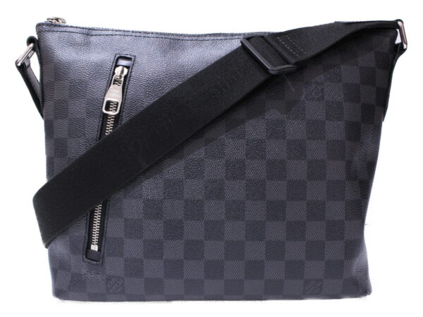 imgrc0086470041 Louis Vuitton Mick PM Damier Graphite Canvas Messenger Bag Black