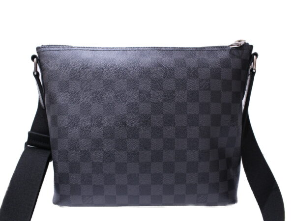 imgrc0086470044 Louis Vuitton Mick PM Damier Graphite Canvas Messenger Bag Black