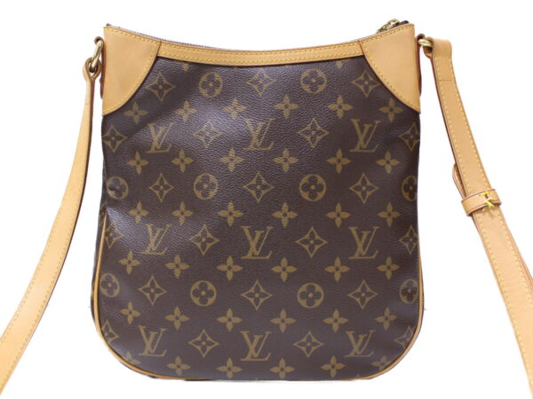 imgrc0086511591 Louis Vuitton Odeon MM Monogram Canvas Shoulder Bag Brown