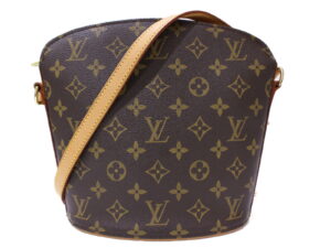 imgrc0086512131 Louis Vuitton Deauville Bowling Vanity Handbag Monogram Brown