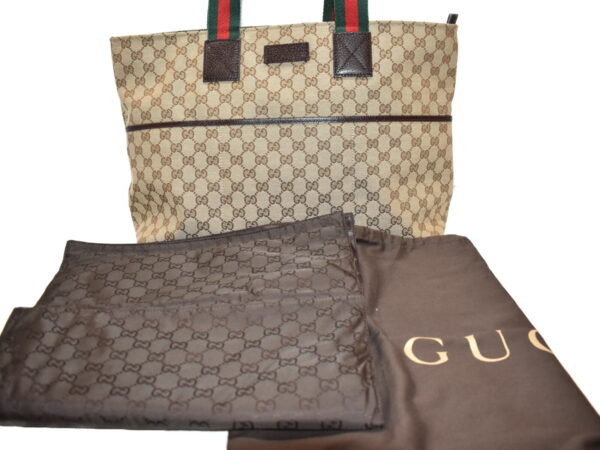 imgrc0086517097 Gucci Mother Tote Bag GG Canvas Beige