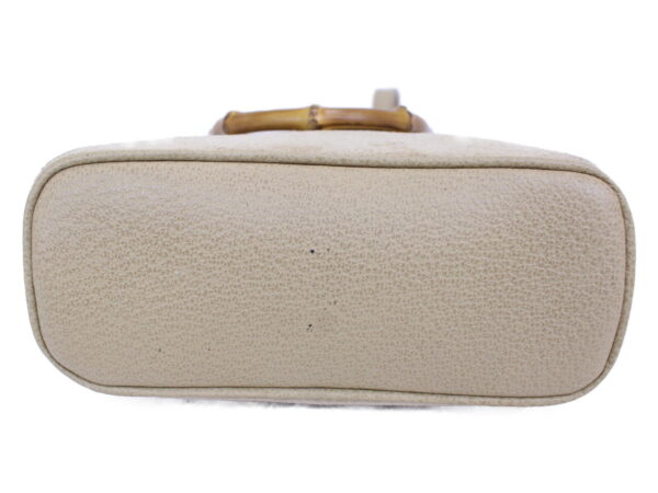 imgrc0086521387 Gucci Bamboo Suede Leather 2WAY Shoulder Bag Beige