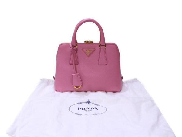 imgrc0086547529 Prada Saffiano 2WAY Bag Leather Pink