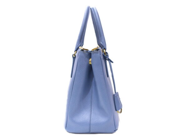 imgrc0086547574 Prada Galleria Saffiano 2WAY Bag Leather Blue