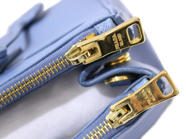 imgrc0086547582 Prada Galleria Saffiano 2WAY Bag Leather Blue