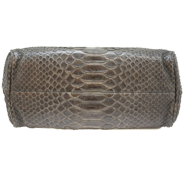 imgrc0086551779 Bottega Veneta Python Handbag Snake Leather Black