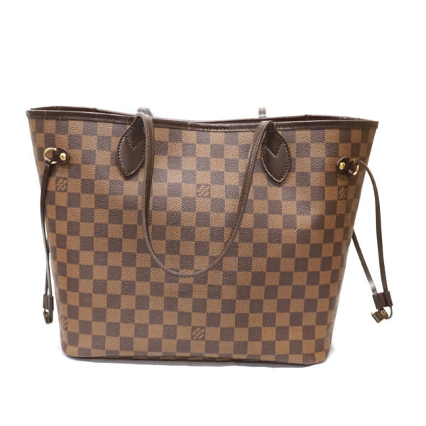 imgrc0086582057 Louis Vuitton Neverfull MM Damier Canvas Tote Bag Brown