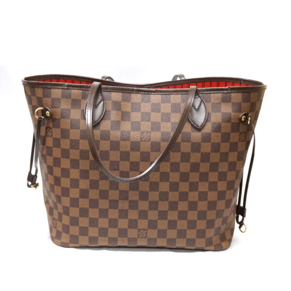 imgrc0086582059 Louis Vuitton Neverfull MM Damier Canvas Tote Bag Brown