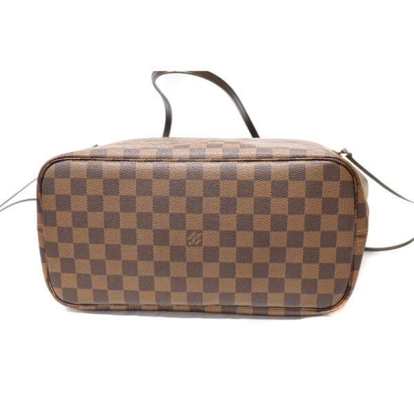 imgrc0086582060 Louis Vuitton Neverfull MM Damier Canvas Tote Bag Brown