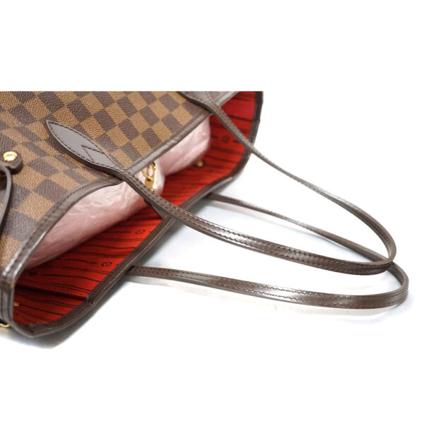 imgrc0086582062 Louis Vuitton Neverfull MM Damier Canvas Tote Bag Brown