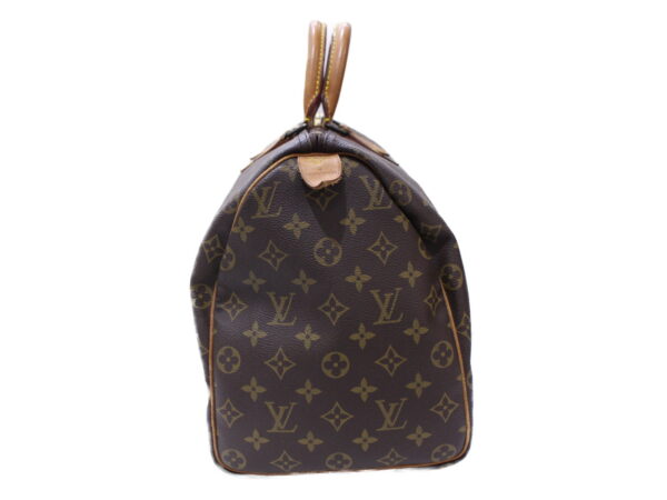 imgrc0086595208 Louis Vuitton Speedy 40 Monogram Canvas Bag Brown