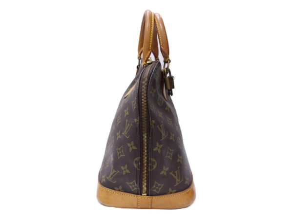 imgrc0086595839 Louis Vuitton Alma Monogram Canvas Handbag Brown