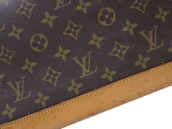 imgrc0086595852 Louis Vuitton Alma Monogram Canvas Handbag Brown