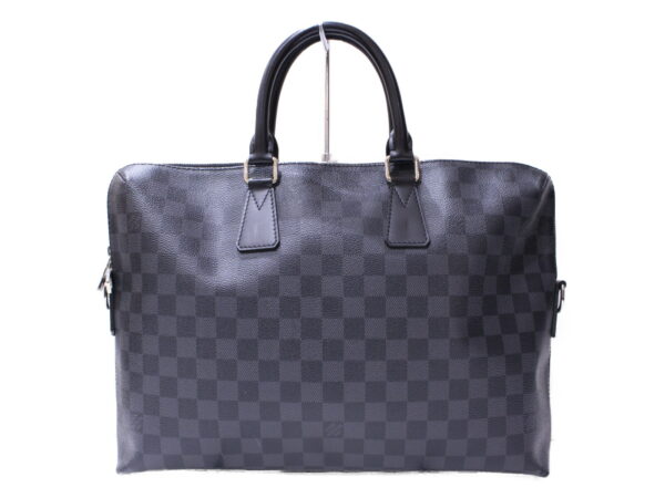 imgrc0086678782 Louis Vuitton Porte Documents Jules Damier Graphite Business Bag Black