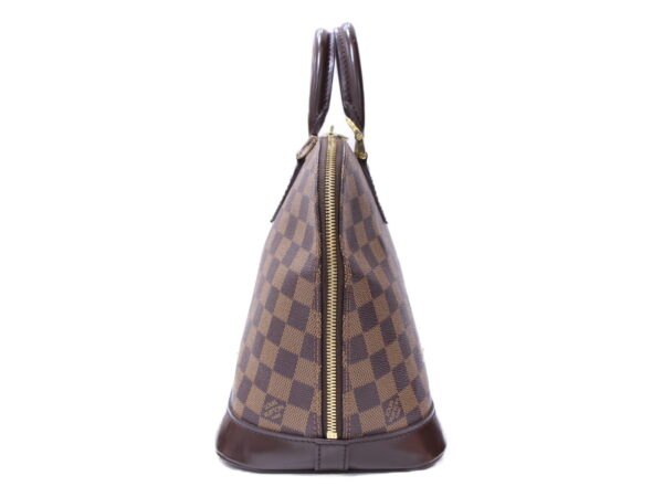 imgrc0086727225 Louis Vuitton Alma Damier Canvas Handbag Brown