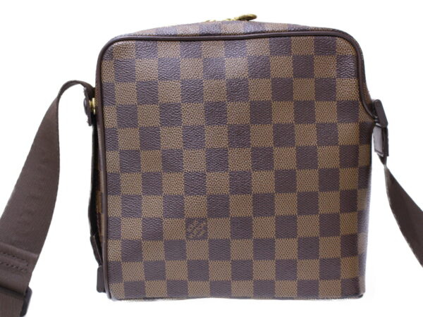 imgrc0086758448 Louis Vuitton Olaf PM Damier Canvas Shoulder Bag Brown