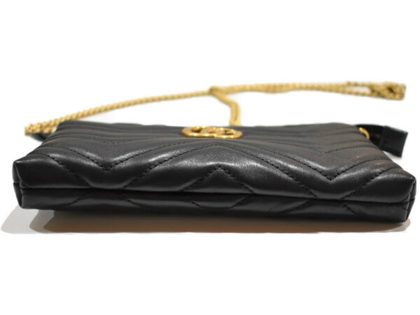 imgrc0086770448 Gucci GG Marmont Chain Wallet Leather Black