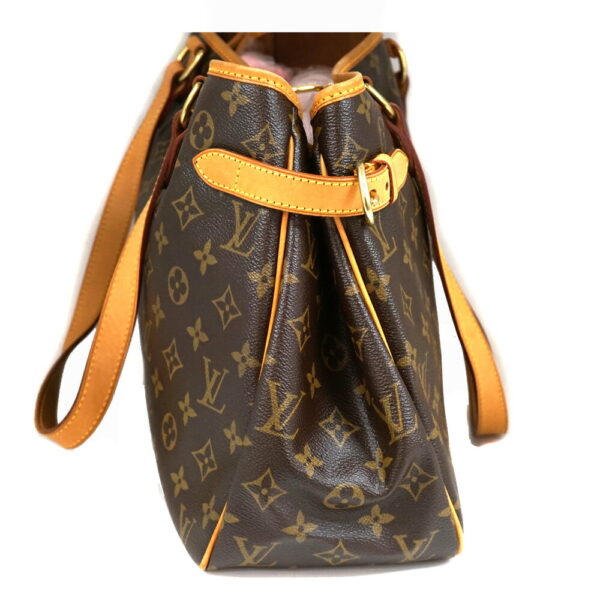 imgrc0086772896 Louis Vuitton Batignolles Horizontal Monogram Canvas Shoulder Bag Brown