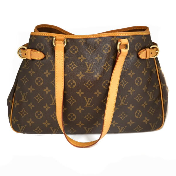 imgrc0086772897 Louis Vuitton Batignolles Horizontal Monogram Canvas Shoulder Bag Brown