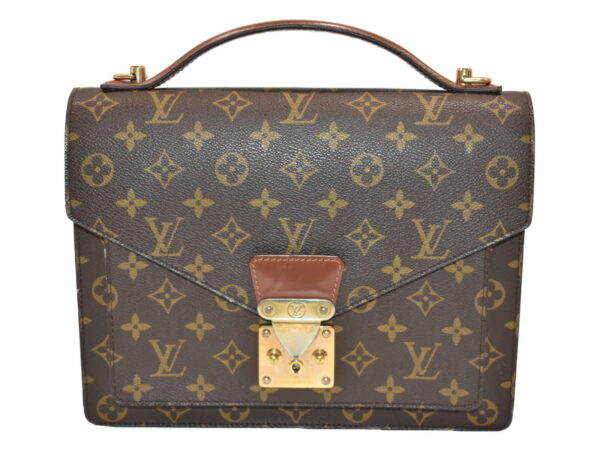 imgrc0086794224 Louis Vuitton Monceau Handbag 2WAY Monogram Brown