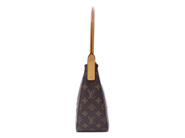 imgrc0086811838 Louis Vuitton Looping MM Monogram Canvas Shoulder Bag Brown