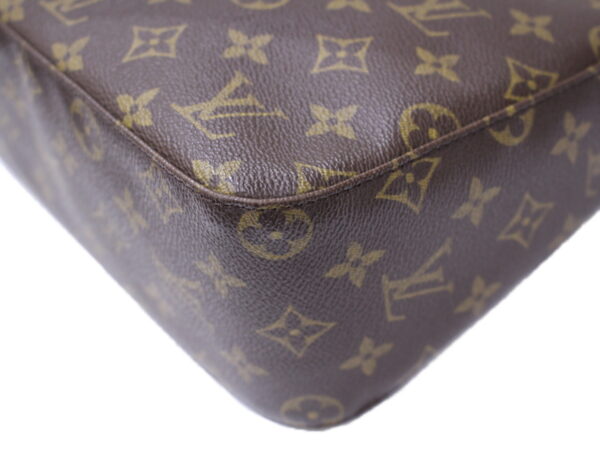 imgrc0086811843 Louis Vuitton Looping MM Monogram Canvas Shoulder Bag Brown