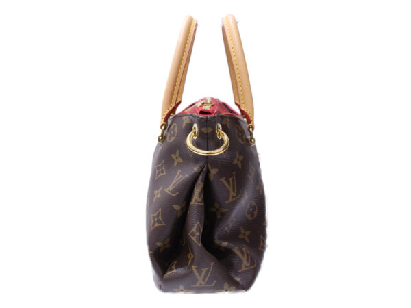 imgrc0086824556 Louis Vuitton Pallas BB Monogram Canvas Shoulder Bag Red