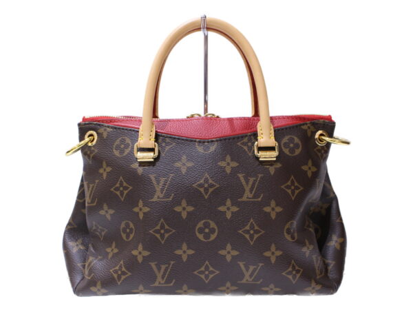 imgrc0086824558 Louis Vuitton Pallas BB Monogram Canvas Shoulder Bag Red