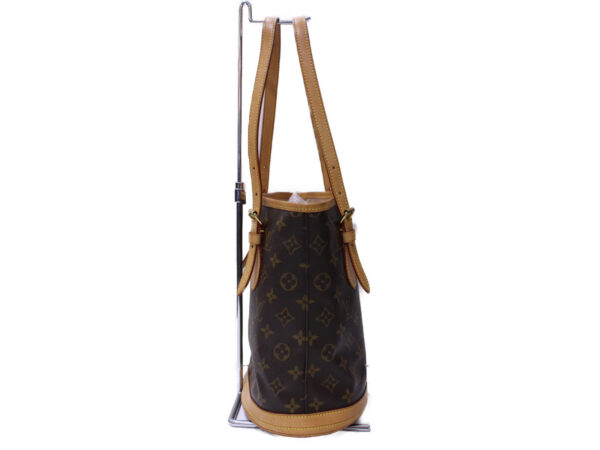 imgrc0086857310 Louis Vuitton Bucket PM Monogram Canvas Shoulder Bag Brown