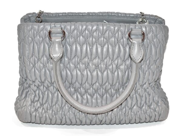 imgrc0086871006 Miu Miu Crystal Handbag Leather Gray