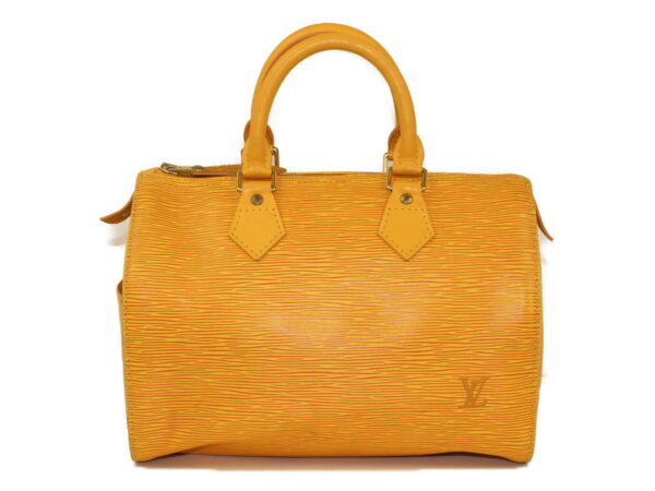 imgrc0086908642 Louis Vuitton Speedy 25 Epi Leather Bag Yellow Purple