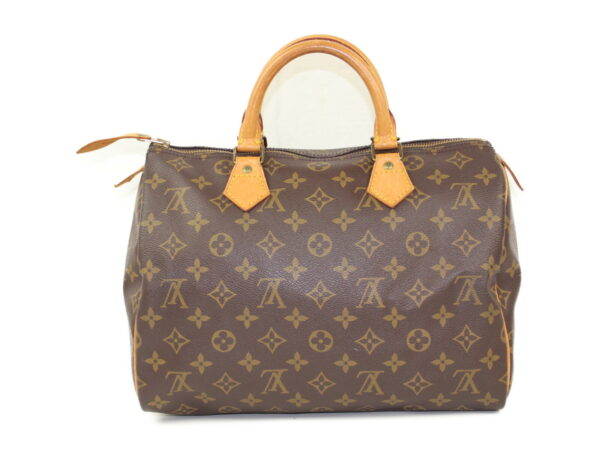 imgrc0086908670 Louis Vuitton Speedy 30 Monogram Canvas Bag Brown