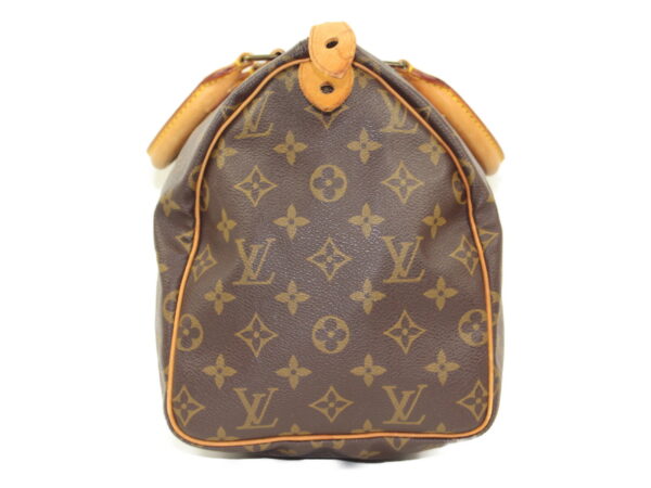 imgrc0086908672 Louis Vuitton Speedy 30 Monogram Canvas Bag Brown