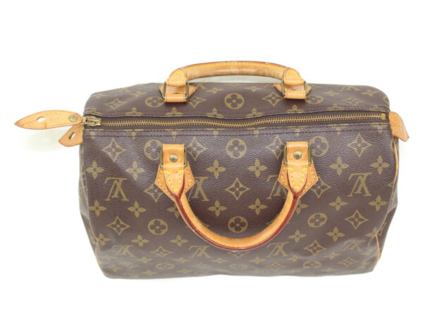 imgrc0086908674 Louis Vuitton Speedy 30 Monogram Canvas Bag Brown