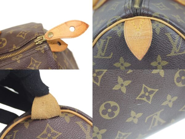 imgrc0086908682 Louis Vuitton Speedy 30 Monogram Canvas Bag Brown