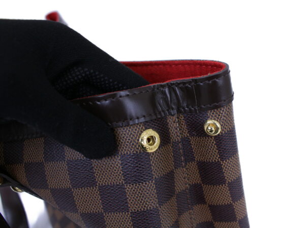 imgrc0086908870 Louis Vuitton Hampstead PM Damier Canvas Handbag Brown