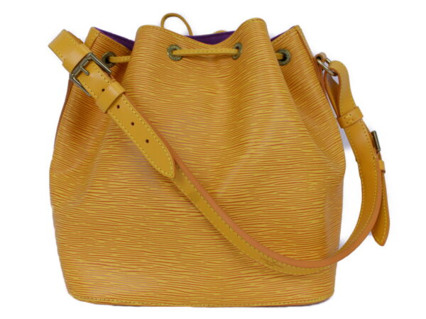 imgrc0086908873 Louis Vuitton Petit Noe Epi Leather Shoulder Bag Tassili Yellow