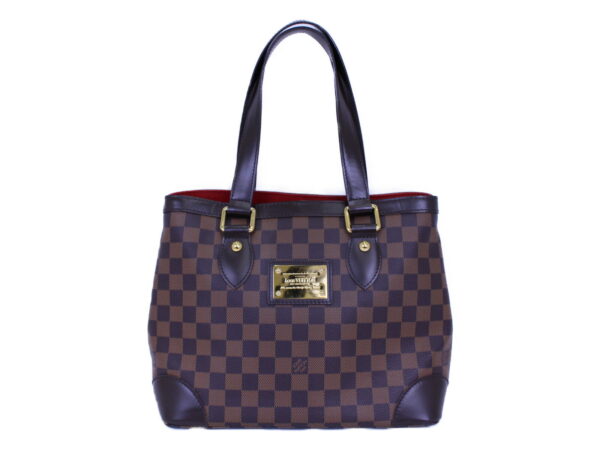 imgrc0086908891 Louis Vuitton Hampstead PM Damier Canvas Handbag Brown