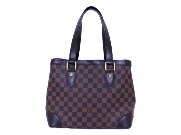 imgrc0086908892 Louis Vuitton Hampstead PM Damier Canvas Handbag Brown